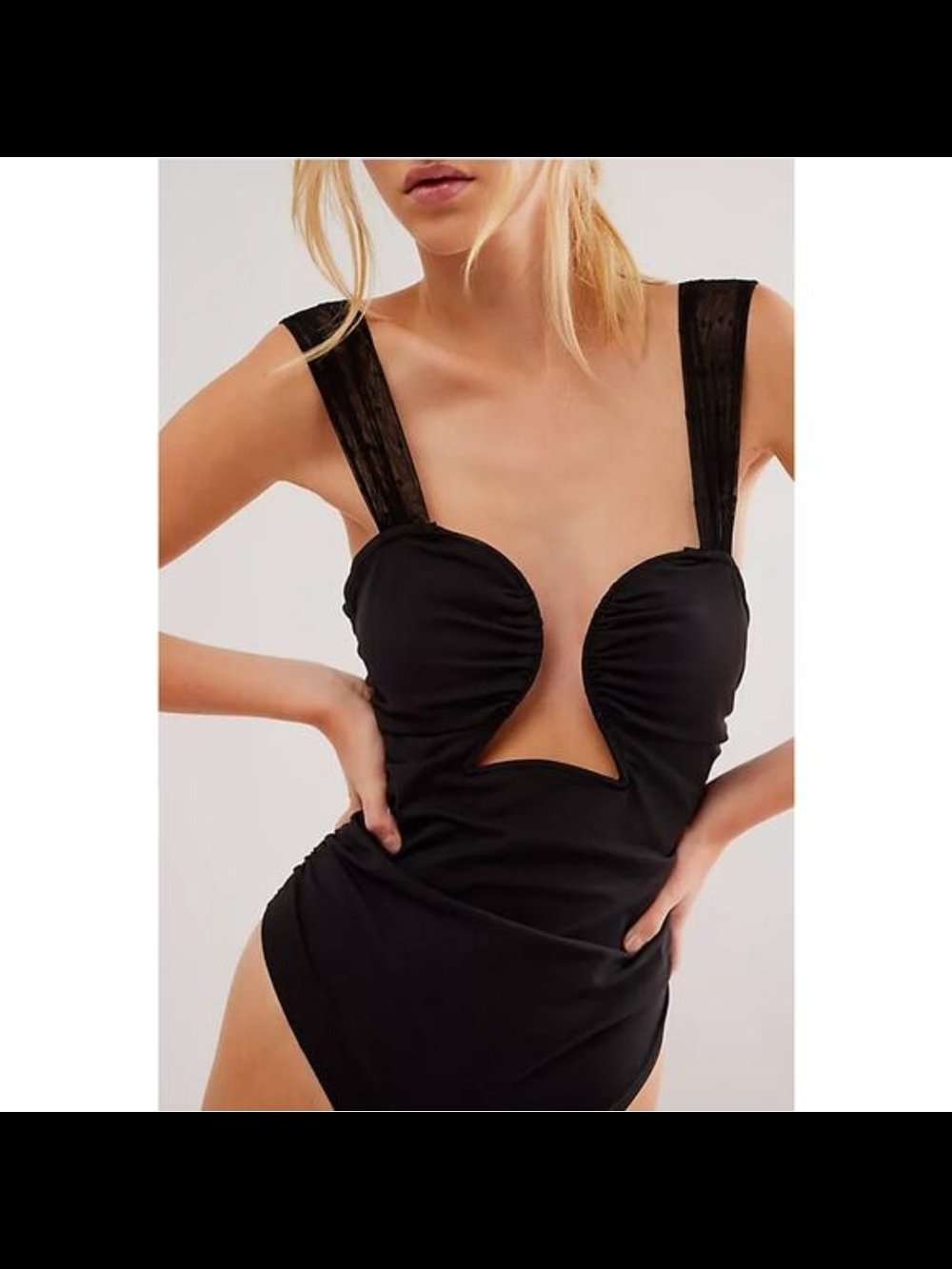 Free People, Double Take Body Suit, Size S